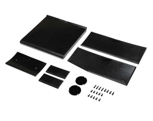 Wing Panel Set, Black - 22S Sprint - 1892-rc---cars-and-trucks-Hobbycorner