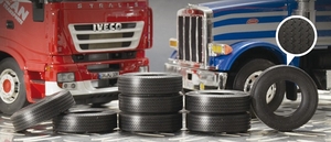 1/24 Truck Rubber Tyres - 3889-model-kits-Hobbycorner