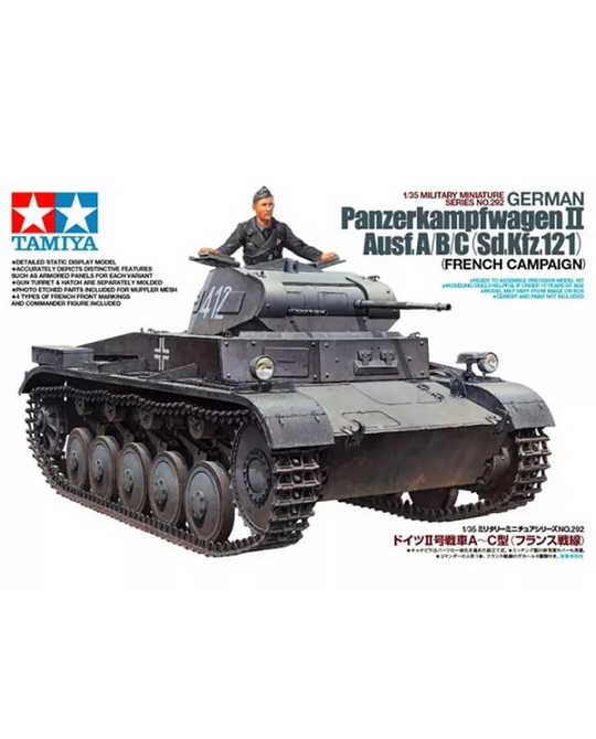 1/35 Pz.Kpfw.11 Ausf.A/B/C -  35292