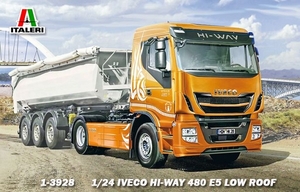 1/24 Iveco Hi-Way 480 E5 Low Roof - 3928-model-kits-Hobbycorner