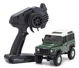 MINI-Z 4×4 Series Ready Set - Land Rover Defender 90 Coniston Green-rc---cars-and-trucks-Hobbycorner
