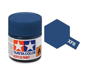XF8 Acrylic Flat Blue - 81708-paints-and-accessories-Hobbycorner