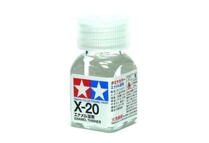 X20 Enamel Thinner 10ML -  8020-paints-and-accessories-Hobbycorner