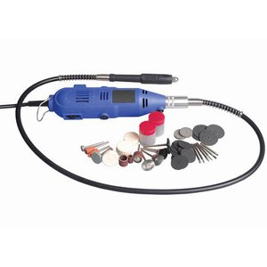 Rotary Tool Kit with Flexible Shaft  -  TD2459-power-tools-Hobbycorner