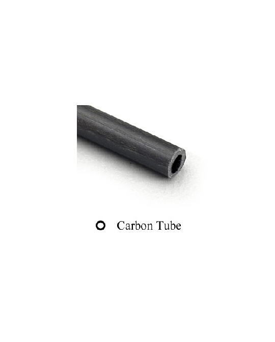 CARBON FIBRE TUBE .19(4.7MM) 1PC -  7.5722