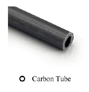 CARBON FIBRE TUBE.16 (4.0MM) 24" 1PC -  7.5721-building-materials-Hobbycorner