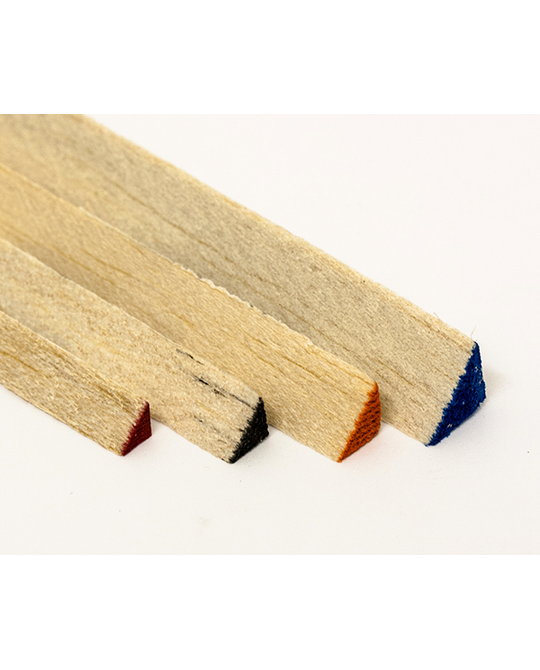 Balsa Triangle - 3/8 - 9.5mm x 9.5mm x 915mm