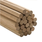 HARDWOOD DOWEL-  8mm X 1000mm -  8- 0008