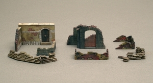 1- 72 WALLS & RUINS II -  Jan- 90-model-kits-Hobbycorner