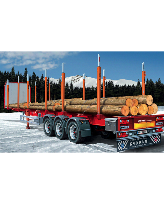 1- 24 TIMBER TRAILER -  Jan- 68