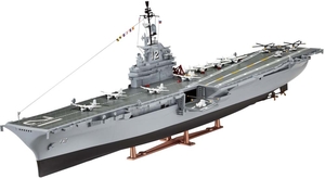 1/530 U.S.S. Hornet (CVS- 12) Plastic Model Kit -  RV05121-model-kits-Hobbycorner