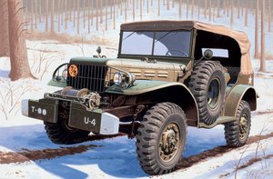 1- 35 DODGE STAFF CAR WC 56 -  1- 228-model-kits-Hobbycorner