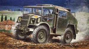 CHEVROLET GUN TRACTOR -  1- 240-model-kits-Hobbycorner