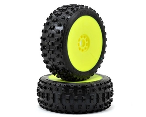 1:8 Buggy -  Moto -  Soft -  Pre- Mounted -  Yellow -  14010SRY-wheels-and-tires-Hobbycorner