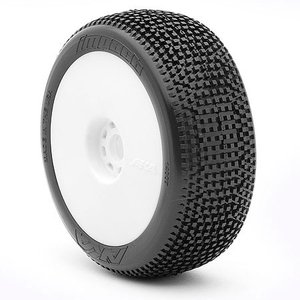 1:8 Buggy -  Impact -  Super Soft -  Pre- Mounted Evo Wheel -  White -  14007VRW-wheels-and-tires-Hobbycorner