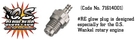 NO.RE GLOW PLUG (WANKEL ONLY) -  71614001 -  71614001