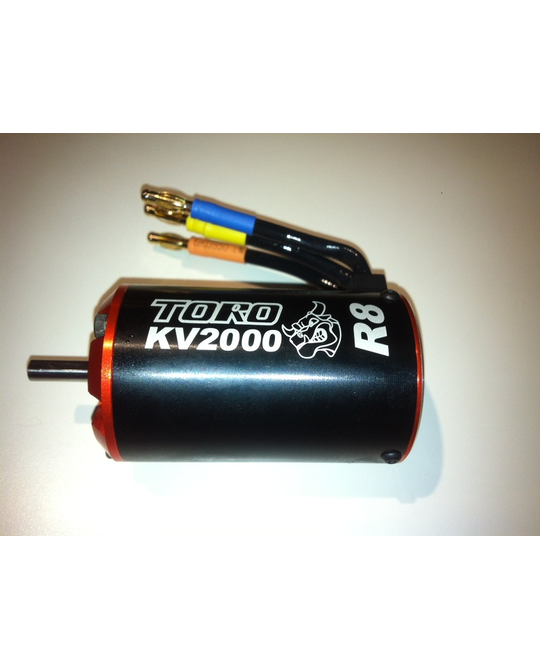 Toro 1/8 R8 Brushless Motor 2600KV -  SK- 400001- 06