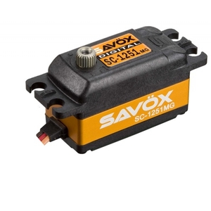 Low Profile Coreless Digital Servo,9kg/cm 6.0V -  SC- 1251MG-servos-Hobbycorner