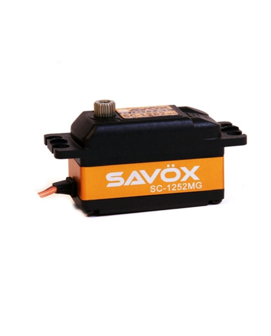 Low Profile Coreless Digital Servo -  7kg/cm 0.07sec 6.0v -  SC- 1252MG