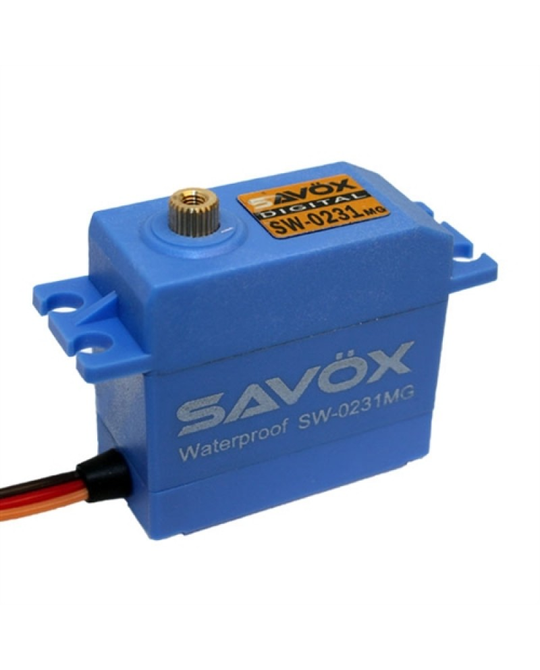 Standard Waterproof Digital Servo  15kg/.17sec -  6V -  SW- 0231MG