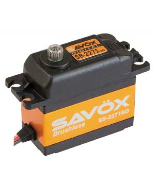 HV Standard BL Motor, Digital Servo - 20kg/.065sec - 7.4V - SB- 2271SG