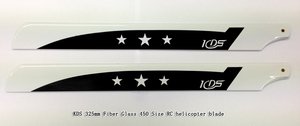 325mm Fiber Glass 450 Size Blades -  KDS 325mm Fiber-rc-helicopters-Hobbycorner