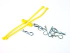 Body Clip Retainers (Yellow) 2pkg -  Oct- 47