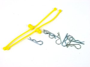 Body Clip Retainers (Yellow) 2pkg -  Oct- 47-rc---cars-and-trucks-Hobbycorner