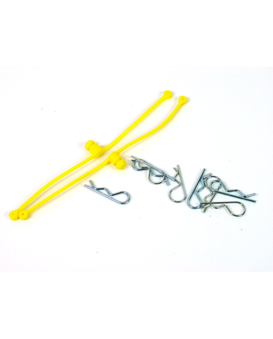 Body Clip Retainers (Yellow) 2pkg -  Oct- 47