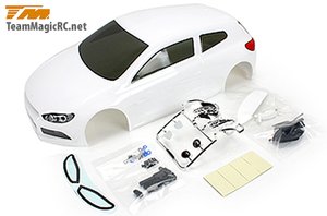 1/10 Touring / Drift -  195mm -  Painted -  no holes -  SRC White -  503368WA -  503368WA-rc---cars-and-trucks-Hobbycorner