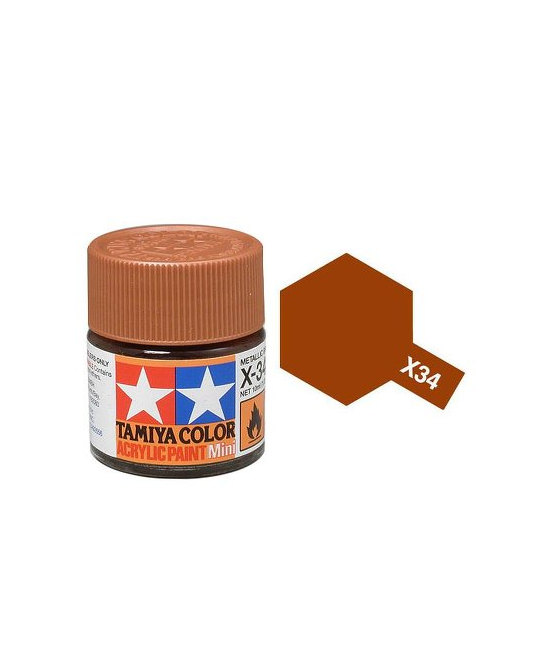 X34 Metallic Brown 10ml  -  81534