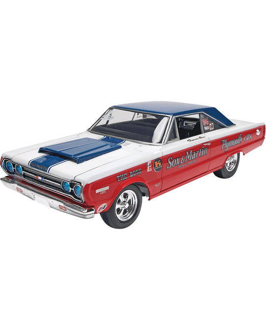 1/25 Sox & Martin 67 Plymouth GTX Plastic Model Kit -  RV4916