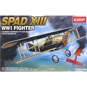 1- 72 SPAD XIII WWI FIGHTER -  9- 12446-model-kits-Hobbycorner