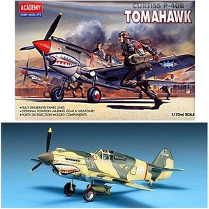 1- 72 P- 40B TOMAHAWK -  9- 12456-model-kits-Hobbycorner