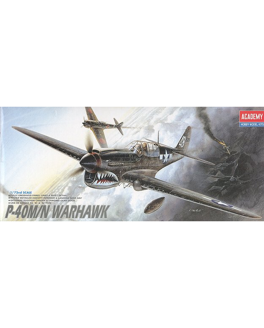 1- 72 P- 40M- N WARHAWK -  9- 12465