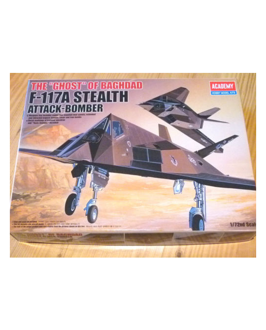 1- 72 F- 117A STEALTH -  9- 12475