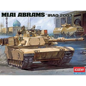 1- 35 M1A1 ABRAHMS "IRAQ 2003" -  9- 13202-model-kits-Hobbycorner