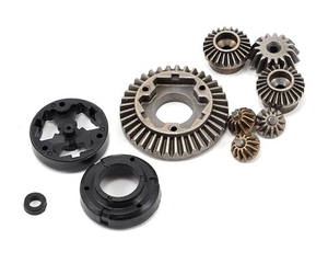 F/R Diff Gear, Housing and Spacer Set: KEM, KAL -  VTR212003-rc---cars-and-trucks-Hobbycorner