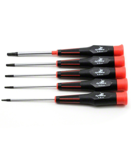 5pc Metric Allen Driver Assortment - Includes 1.5, 2, 2.5, 3 and 4mm -  DYN2819