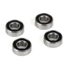 5x11x4 Rubber Sealed Ball Bearing (4) -  LOSA6947