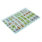 TLR -  8IGHT 3.0 Logo Sticker Sheet -  TLR249000