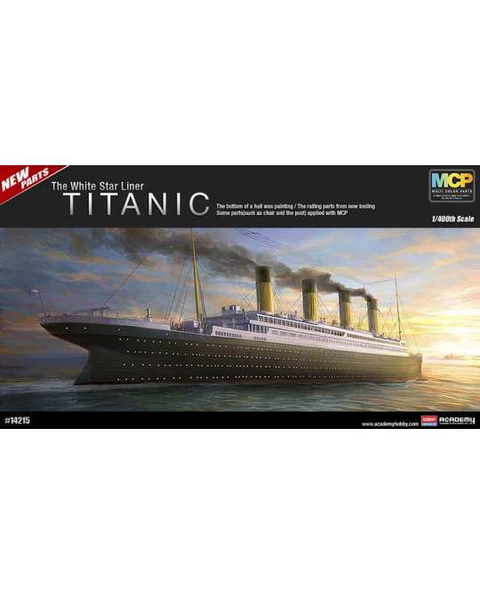 1/400 R.M.S TITANIC MCP (COLOUR PARTS) -  9- 14215