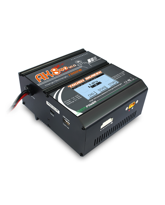 40A/1000W CHARGER -  LIPO (1- 8) NCD/NiMH (1- 26)  -  EV- AK840