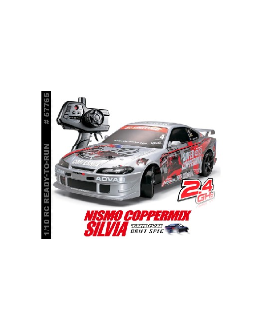 TAMIYA 2.4GHz XB 1- 10 Nismo Silvia Drift TT- 01D -  57765