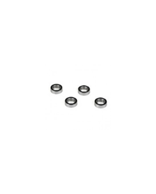 6x10x3 Rubber Sealed Ball Bearing (4) -  LOSA6946