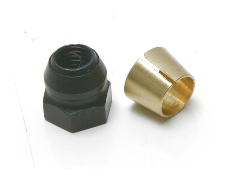 THE Clutch nut and collet (3-shoe clutch) THE Clutch nut and collet (3-shoe clutch)