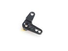 THE CNC L Shaped Throttle Servo Arm (Futaba) -  JQB0193