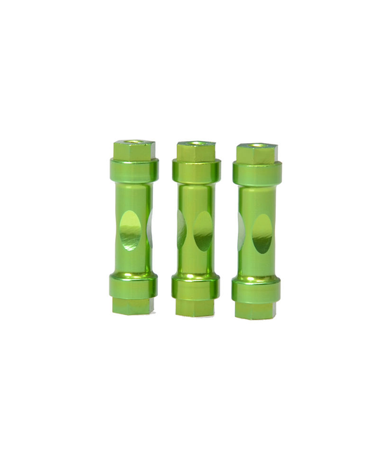 THE Aluminium Wingmount Posts (3pcs Green) -  JQB0241 