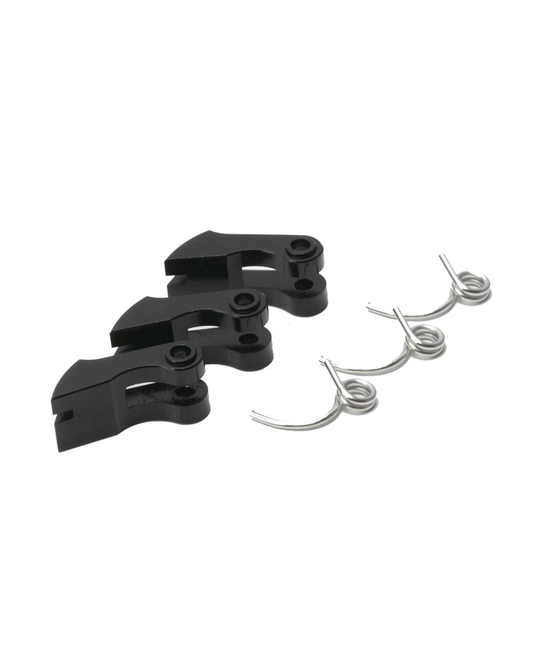 THE 7075 Black Clutch Shoes with springs-  JQB0282