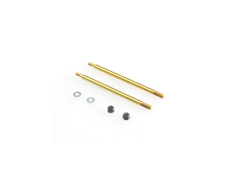 THE JQRacing Front Shock Shafts (White Edition) THE JQRacing Front Shock Shafts (White Edition)